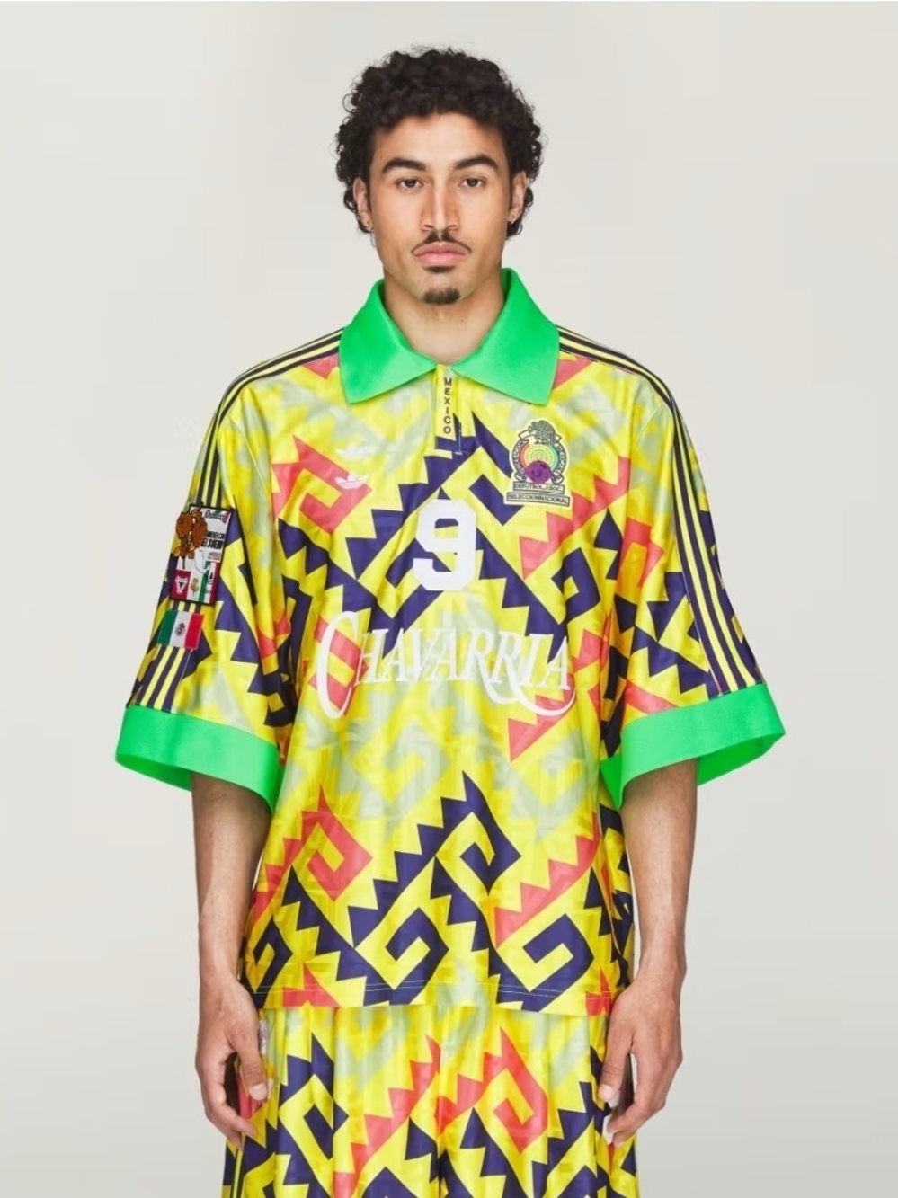 WC X ADIDAS GOALKEEPER JERSEY YELLOW MULTI WILLY CHAVARRIA KU7799 large